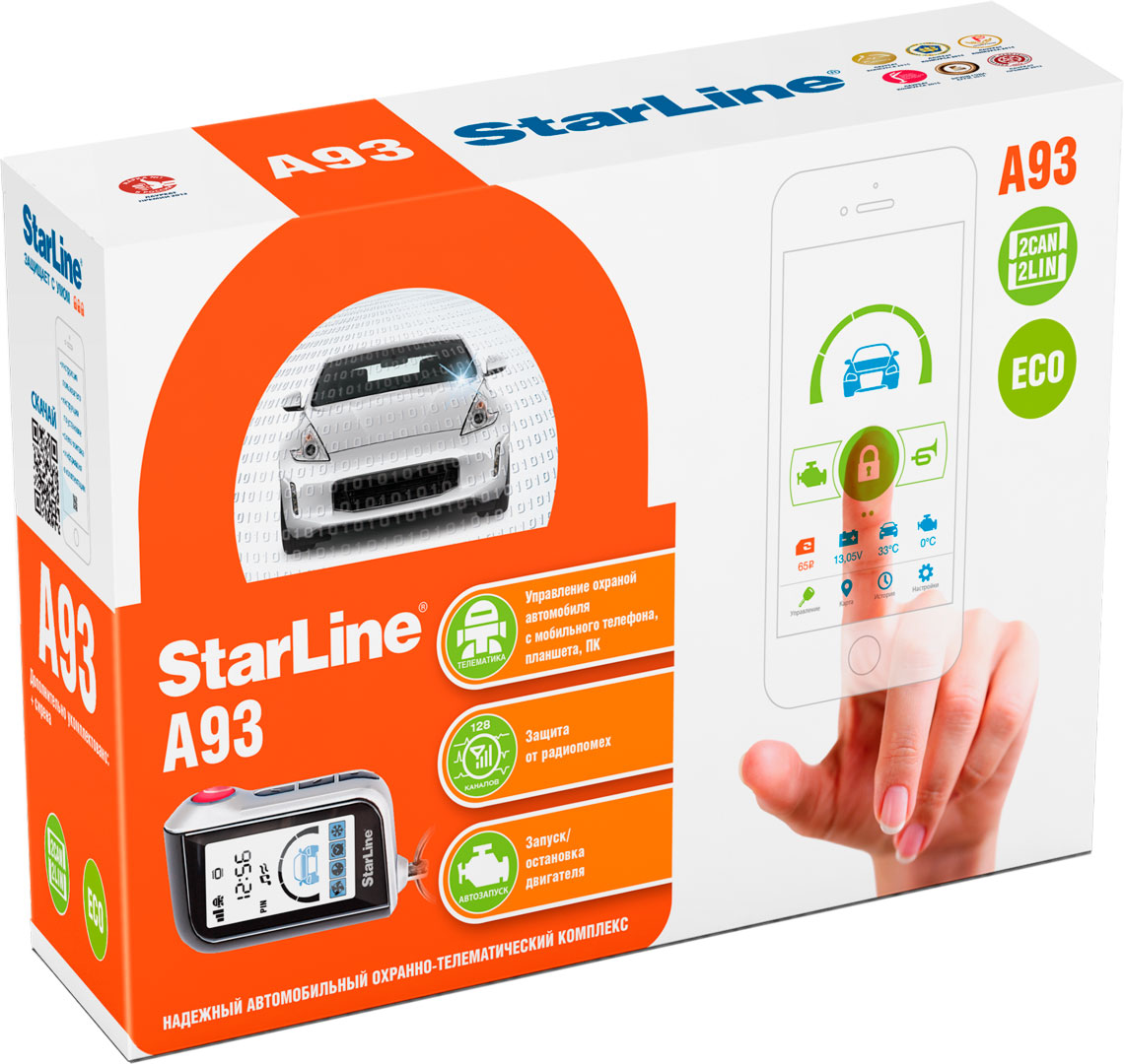    StarLine A93 v2 2CAN+2LIN ECO